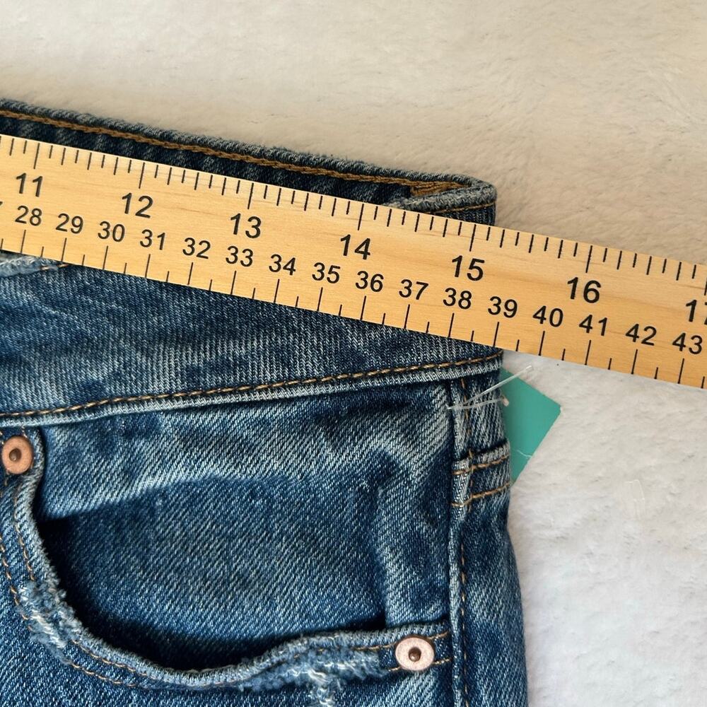 NWT Maurices Goldie Blues Legacy Straight Mid Rise Jeans Blue Size 8 Regular - Picture 3 of 7